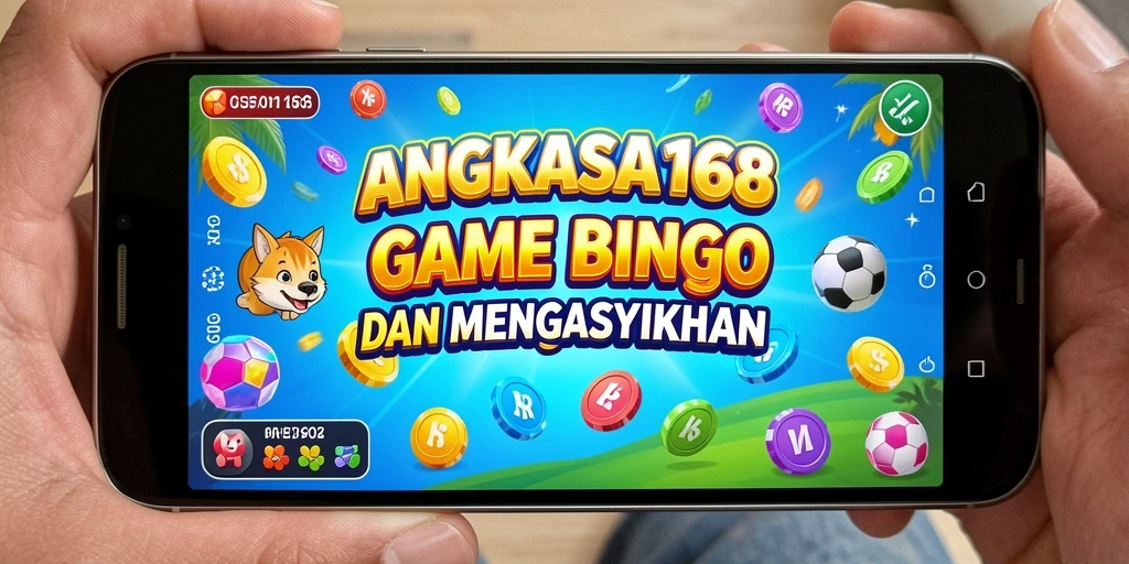 Tampilan gameplay Bingo yang seru dalam ANGKASA168.