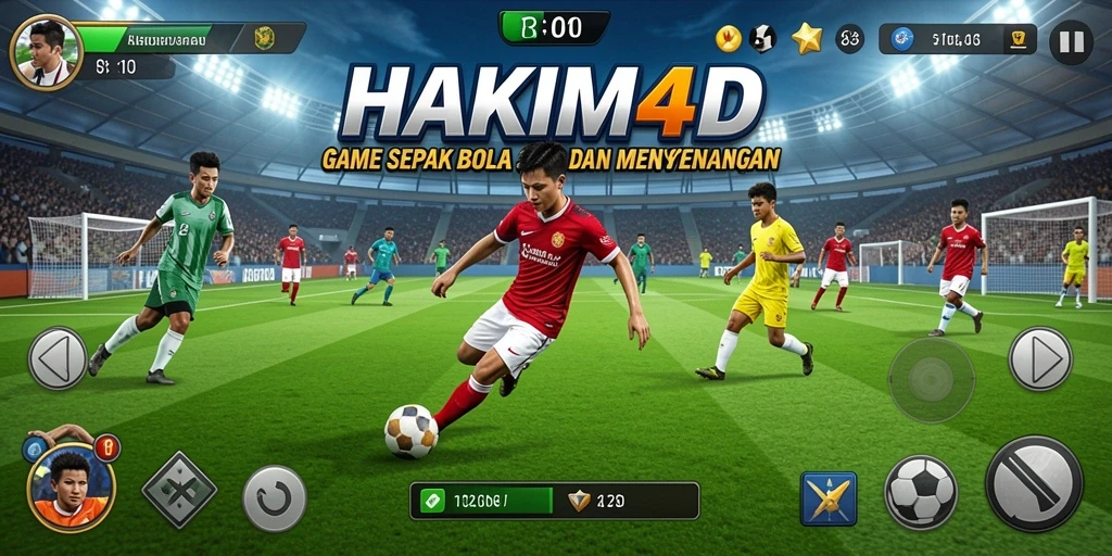 Tampilan gameplay HAKIM4D yang realistis dan mendebarkan.