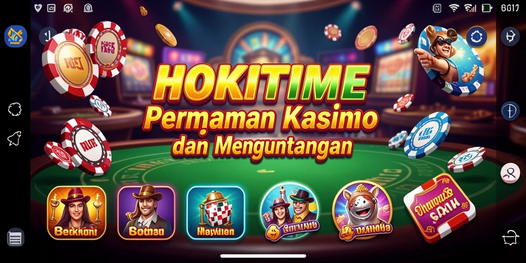 Tampilan gameplay HOKITIME yang mengasyikkan dan interaktif untuk semua pemain Kasino.