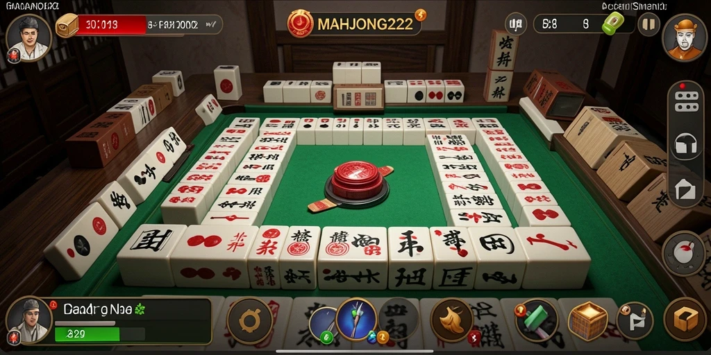 Screenshot gameplay <strong>MAHJONG222</strong> menampilkan tantangan menarik dalam simulasi.