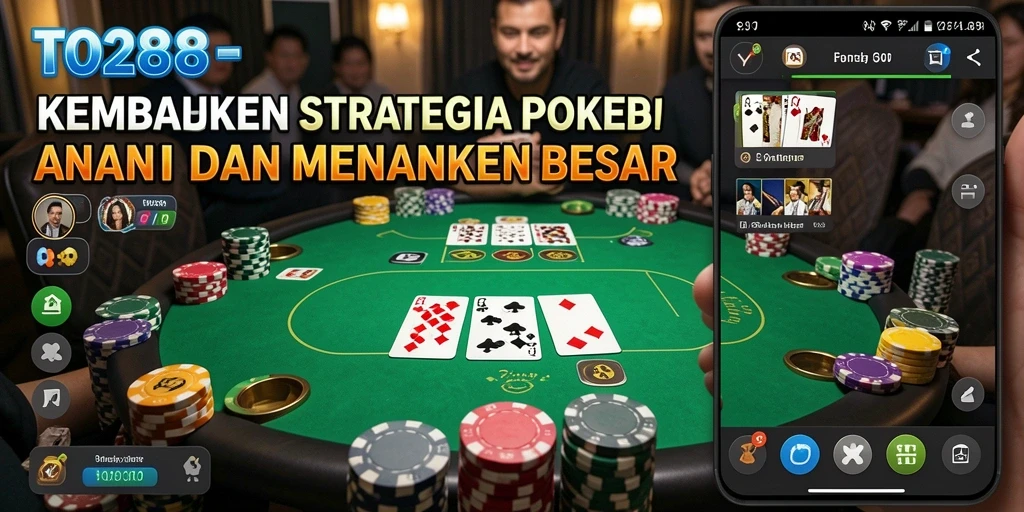 Tangkapan layar gameplay poker yang mendebarkan dan interaktif.